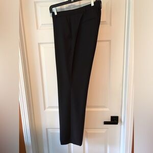Talbots black curvy dress pants wool blend fully lined  Size 10.